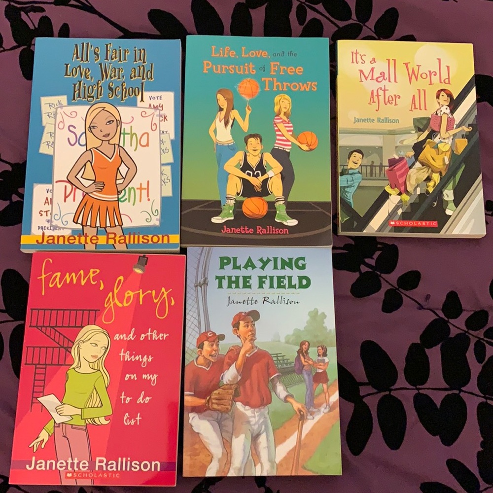 $7 each Janette Rallison Book Collection